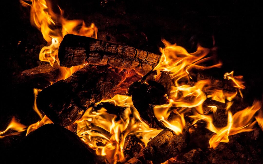 Photo Satans throne: fiery pit